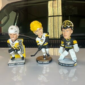 Pittsburgh Penguins 🐧 Bobbleheads set of 3!